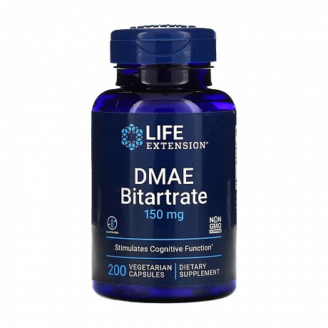 DMAE Bitartrate 150mg - 200 vcaps (битартрат) - 66 - Molodo