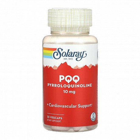 PQQ 10mg - 30 vcaps (Пірролохінолін Solaray 10 мг) - 65 - Molodo