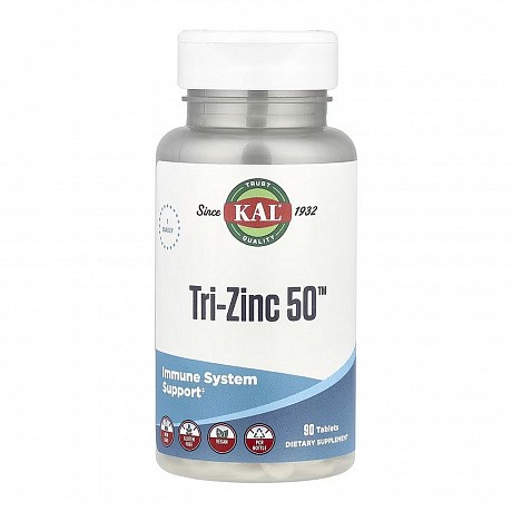Tri-Zinc 50 - 90 tabs (Цинк ) - 64 - Molodo