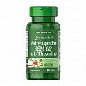 Ashwagandha KSM-66® & L-Theanine - 60 tabs (Ашваганда та L-теанін ) - 61 - Molodo