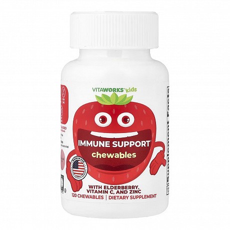 VitaWorks Kids Immune Support - 120 chewables (Імунна підтримка для дітей) - 63 - Molodo