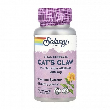 Cat's Claw 200 mg - 30 veg caps (Котячий кіготь) - 65 - Molodo