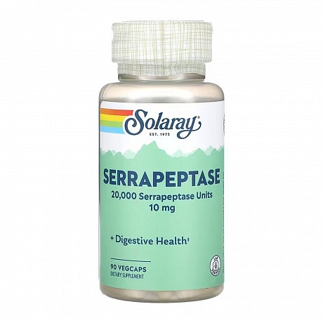 Serrapeptase 10mg - 90 veg caps (Серрапептаза) - 63 - Molodo