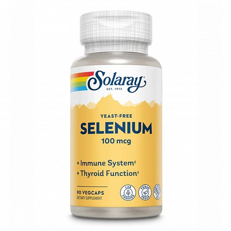 Selenium Yeast Free 100mcg - 90 veg caps (Селен 100 мкг) - 64 - Molodo