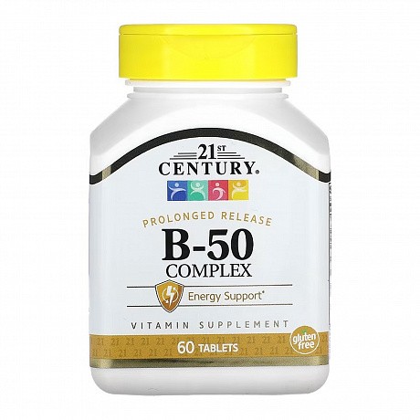 B-50 Complex - 60 tabs ( Комплекс B-50) - 65 - Molodo