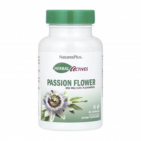 Passion Flower 250 mg - 60 vcaps (Заспокійливий засіб Екстракт пасифлори) - 65 - Molodo