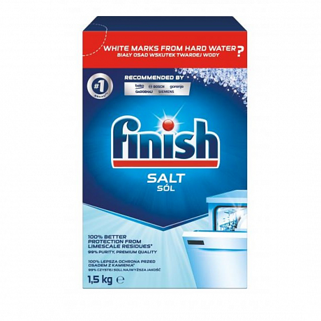 Сіль CALGONIT Finish для пом'якшення води в посудомийній машині, 1.5 кг - 58 - Molodo