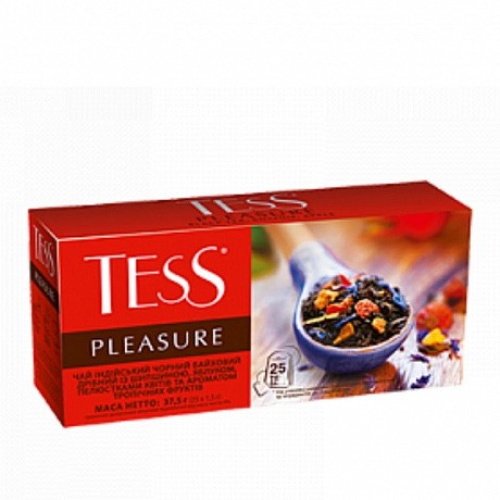 Чай черный TESS Pleasure  (25 пак.) - 58 - Molodo