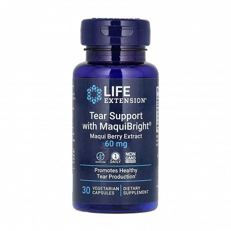 Tear Support with MaquiBright 60 mg - 30 vcaps (Экстракт ягод маки) - 64 - Molodo