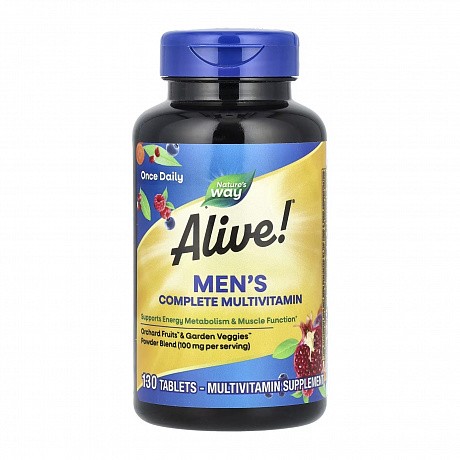 Men's Complete Multivitamin - 130 tabs (Мультивитамины для мужчин) - 64 - Molodo