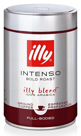 Кофе молотый ILLY Intenso в ж/б 250 г - 58 - Molodo