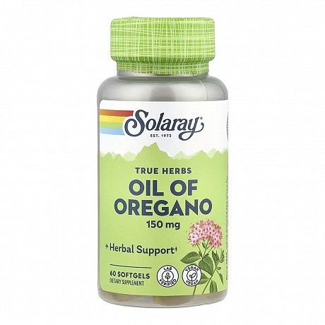 Oil of Oregano 150mg - 60 softgels (Масло орегано Solaray) - 65 - Molodo