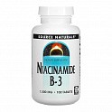 Niacinamide B-3 1500 mg - 100 tabs (Source Naturals Ниацинамид как источник витамина B) - 60 - Molodo