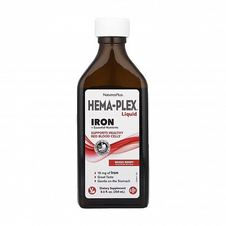 Hema-Plex® Liquid Iron - 250ml (Витамино-минеральный комплекс) - 67 - Molodo