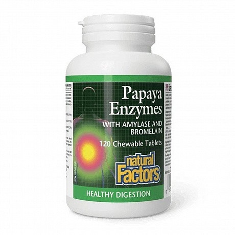 Papaya Enzymes - 120 tabs (Ферменты папаи) - 63 - Molodo