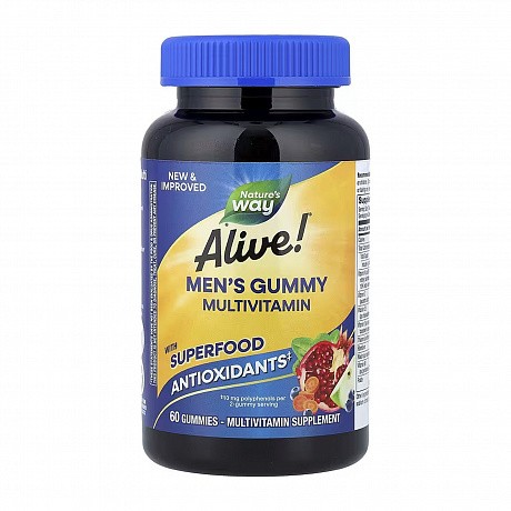 Men's Multivitamin - 60 gummies (Мультивітаміни для чоловіків) - 65 - Molodo