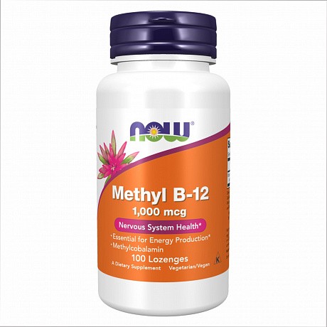 Methyl B-12 1000mcg - 100 lozenges (Метил В-121000 мкг) - 65 - Molodo