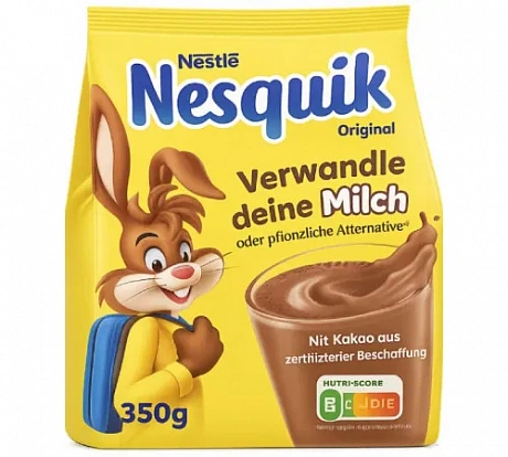 Какао-напій Nesquik Несквік швидкорозчинний з вітамінами, 350 г - 60 - Molodo
