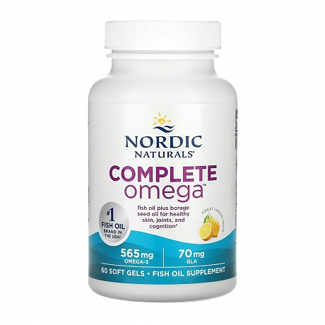 Complete Omega - 60 softgels (омега-3-6-9 кислоты ЭПК и ДГК) - 69 - Molodo
