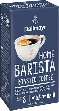 Кофе молотый Dallmayr Barista Home 250 г - 63 - Molodo