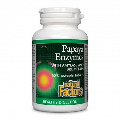 Papaya Enzymes - 60 tabs (Ферменты папаи) - 63 - Molodo