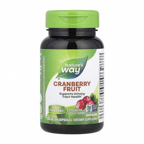 Cranberry Fruit - 100 veg caps (Журавлина) - 63 - Molodo