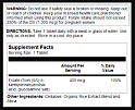 Methyl Folate 400mcg - 90 tabs (Метил Фолат) - 61 - Molodo