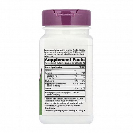Chlorofresh® - 90 softgels (Хлорофілу концентрат) - 67 - Molodo