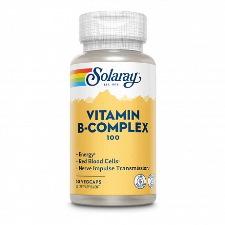 Vitamin B-Complex 100 - 50 veg caps (Витамины группы В) - 64 - Molodo