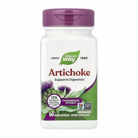 Artichoke Supports Digestion - 60 vcaps (Артишок) - 65 - Molodo