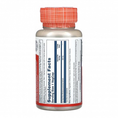 Red Yeast Rice 600mg - 45 vcaps (Червоний дріжджовий рис Solaray) - 66 - Molodo