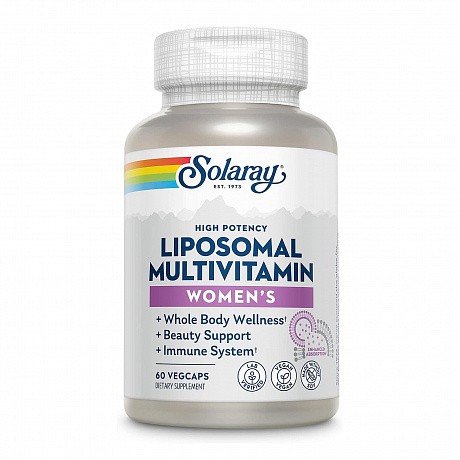 Liposomal Multivitamin Womens - 60 vcaps (Мультивітаміни для жінок Solaray) - 65 - Molodo