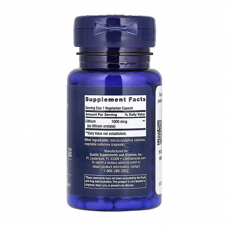 Lithium 1000 mcg - 100 caps (Литий) - 65 - Molodo