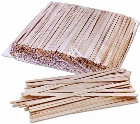 Мешалка деревянная (1000 шт) - 58 - Molodo