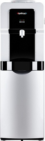 Кулер для води HotFrost V900CS сріблястий з чорним, з шафкою, компресорне охолодження - 72 - Molodo