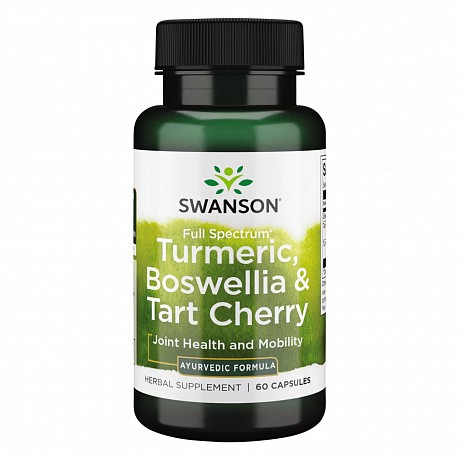 Turmeric Boswellia Tart Cherry - 60caps (Добавка для суглобів) - 63 - Molodo