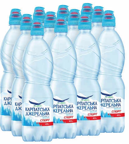 Карпатськая Джерельна Спорт 0,5 л вода негазированная 12 шт. - 59 - Molodo