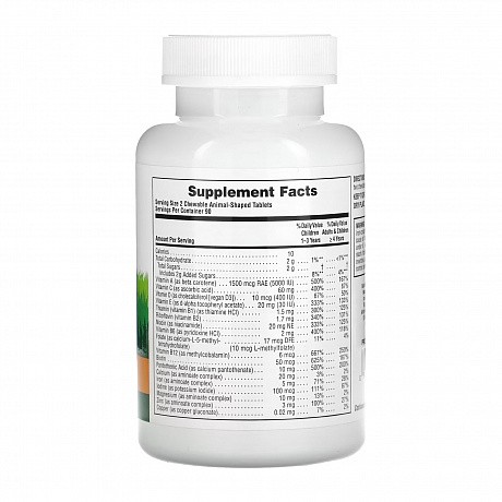 Children’s Multivitamin - 180 tabs Orange (Детские мультивитамины) - 65 - Molodo