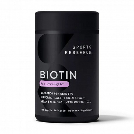 Biotin 10,000mcg - 120 veg softgels (Биотин 10 000 мкг) - 64 - Molodo