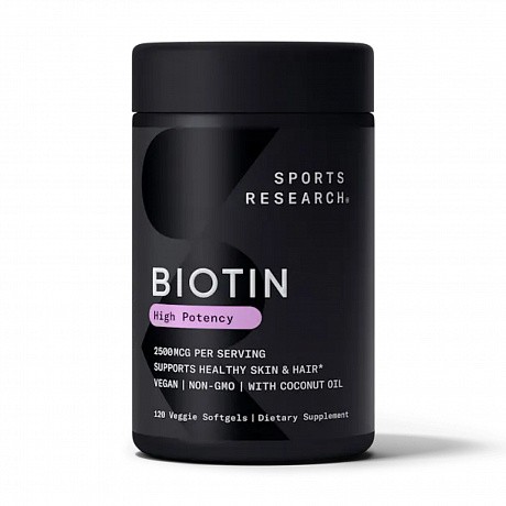 Biotin 5000mcg - 120 veg softgels (Біотин) - 64 - Molodo
