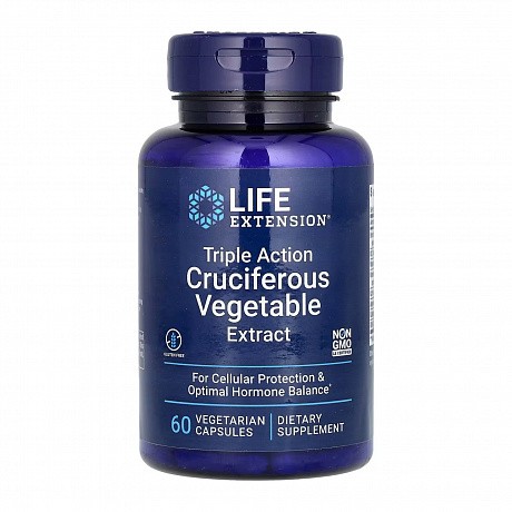 Triple Action Cruciferous Vegetable Extract - 60 vcaps (Екстракт хрестоцвітних овочів) - 66 - Molodo