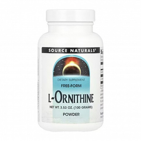 L-Ornithine - 100g (Source Naturals Орнитин в порошковой форме) - 66 - Molodo