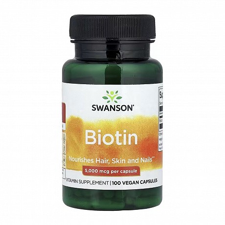 Biotin 5000mcg - 100 caps (Биотин) - 64 - Molodo