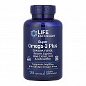 Super Omega-3 Plus EPA/DHA Fish Oil, Sesame Lignans, Olive Extract, Krill & Astaxanthin-120 softgels - 60 - Molodo