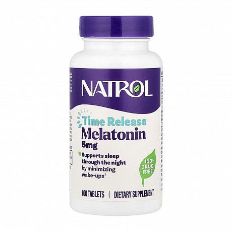 Melatonin 5mg - 100 tabs (Мелатонин) - 65 - Molodo