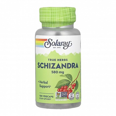 Schizandra Berry 580mg - 100 veg caps (Ягоди лимонника) - 63 - Molodo