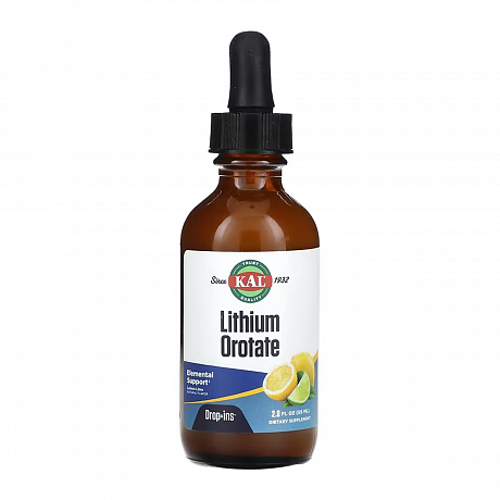 Lithium Orotate DropIns - 59 ml (Краплі оротату літію) - 64 - Molodo