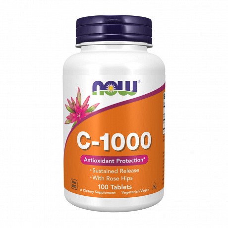 C-1000 RH SR - 100 tabs (Вітамін С з пролонгованою дією) - 65 - Molodo