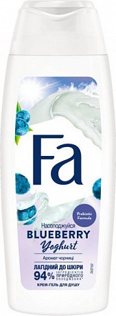 Гель для душа Fa Yoghurt Черника 250 мл - 58 - Molodo