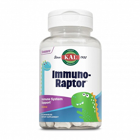 Immuno-Raptor - 60 chewable Orange (Витаминный комплекс для поддержания иммунитета детский) - 65 - Molodo